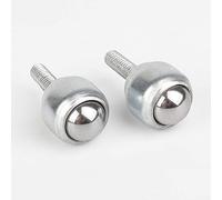 2 unidades de rodamientos de transferencia de bolas de acero al carbono tipo perno para sistema de transmisión, sistema de alimentación (CY-25D, rosca macho M8)