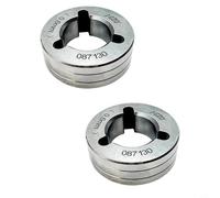 2 unidades de rodillos de accionamiento 0,6 mm .023 pulgadas para máquina de soldar MIG de repuesto para Millermatic 200 210 212 250 251 252 DVI Pulser Vintage para multimatic 200 215 220 AC/DC 255