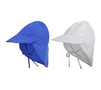 2 Unidades De Sombrero Para El Sol Para Niños, Sombrero Para El Sol Plegable, Protección Solar, Protección Para El Cuello, Sombrero De Pesca, Sombrero De Playa Transpirable Y Cómodo