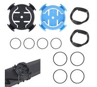 2 unidades de soporte de bicicleta para GPS, soporte de bicicleta giratorio 360° para bicicleta, cronómetro, soporte para manillar de bicicleta, compatible con Edge 130, 200, 500, 510, 520, 530, 800