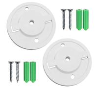 2 unidades de soporte de cámara para TP Link, soporte de cámara para Tapo, soporte de pared de cámara para TP-Link Tapo blanco 56 mm con tornillo