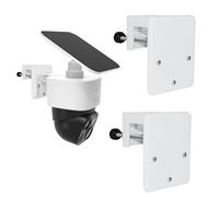 2 unidades de soporte para cámara compatible con cámaras de vigilancia Eufy Security SoloCam S340/SoloCam E30, sin necesidad de taladrar, soporte para canalones, accesorios para SoloCam S340/E30