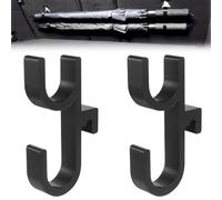 2 unidades de soporte para paraguas de coche, gancho para paraguas de coche, maletero, organizador universal para maletero de coche, organizador para maletero de coche, camión, etc