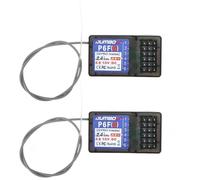 (2 unidades) DUMBORC X6FG 2.4G 6 canales giroscopio interior receptor para RC coche barco utilizado para DUMBORC X4 X6 transmisor