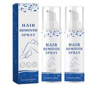 2 Unidades Espuma Depilatoria en Spray sin Dolor, Body Hair Removal Cream, para Brazos, Piernas, Axilas, Hidratación Suave y Nutritiva, piel Suave, Apto para Todo Tipo de Pieles