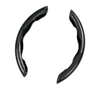 2 Unidades Funda Volante Fibra Carbono para Ford Mustang Mach-E I 2021-2024, Diseño Mariposa Segmentado Accesorios Seguros y Antideslizantes para Hombres y Mujeres