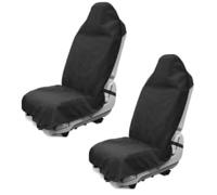2 Unidades Fundas universales para Asientos Delanteros, Impermeables, de Rizo, absorción del Sudor, universales, para Asientos Delanteros, Fundas de Asiento Individuales, Accesorios para Asientos