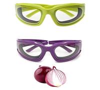 2 unidades - Gafas de seguridad para cortar cebolla para evitar lágrimas, ajo, cebolla, chile y pimientos, corte a bordo, rebanar