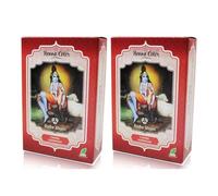 2 UNIDADES HENNA POLVO CAOBA LUMINOSO 100 GR