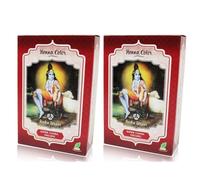 2 UNIDADES HENNA POLVO SUPER CAOBA OSCURO 100 GR