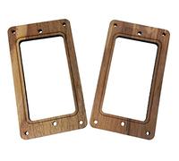 2 unidades. Humbucker - Anillos de tamaño completo estilo 1 - elegir entre 4 tipos de madera.