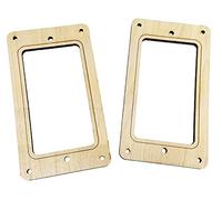 2 unidades. Humbucker - Anillos de tamaño completo estilo 1 - elegir entre 4 tipos de madera.