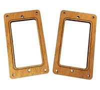 2 unidades. Humbucker - Anillos de tamaño completo estilo 1 - elegir entre 4 tipos de madera.