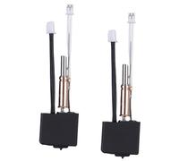2 unidades Kobra 3 Hot End impresora 3D Hotend Kit de calefacción de cabezal de impresión bloque de temperatura con boquilla funda de silicona, bloque de calefacción Hotend reemplazo para impresora 3D