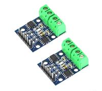 2 unidades L9110S DC Motor Driver Board H-Bridge Control paso a paso para Arduino Robotics 2.5-12V 0.8A PCB compacto