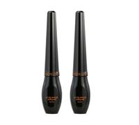 2 Unidades Liquid Eyeliner, Waterproof Eyeliner, No Smear, Long Lasting and Easy to Remove, Líneas Definidas, Para un Maquillaje de Ojos Perfecto, Apto para Todo Tipo de Ojos