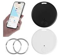 2 unidades localizador GPS Bluetooth 5.2 buscador de objetos mini rastreador GPS compatible con iOS Android a través de la aplicación multiobjetos para billetera, animales maleta de 15 m batería