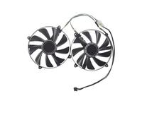 2 unidades/lote FD9015U12D Ventilador de tarjeta gráfica de 92 mm, 12 V CC, 0,55 A, 4 pines, compatible con ASRock, Radeon, RX580 8G OC Phantom Gaming X