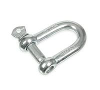 2 unidades M22 Grillete galvanizado - Conector de rosca/cadena