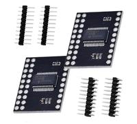 2 unidades MCP23017 I2C CJMCU-2317 puerto serie 16 bits I/O Expander Módulo Expander Port Expander con interfaz serie I2C de alta velocidad I2C compatible con Arduino