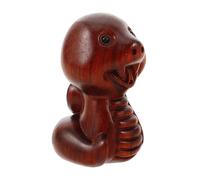 2 Unidades Mini Escultura De En Madera Año Del Dragón Regalo