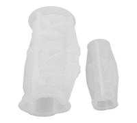 2 Unidades Molde de Silicona Cascanueces Rey y Soldado para Resina | Blanco, Fácil Desmolde, para Yeso y Fondant, Manualidades Navideñas Detalles Finos