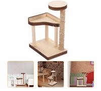 2 Unidades Muebles Miniatura Para Casa Árbol Rascador Madera