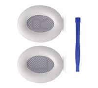 2 unidades / par de almohadillas para auriculares montados en la cabeza, fundas para auriculares de mayor comodidad para QC35, pieza de repuesto de piel sintética