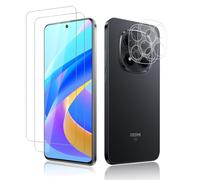 2 unidades para cristal blindado Xiaomi Redmi Note 15 Pro Plus 5G Protector de pantalla, +2 protectores de cámara, 9H Protector de pantalla Note 15 Pro+, alta sensibilidad táctil, antihuellas, HD