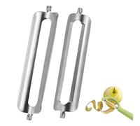 2 unidades para Tupperware SparschäLer SchäLer Cuchilla de repuesto para pelador de verduras Tupperware cuchillas para espátulas Tupper Papas Cuchilla Tupper SchäLfix Vegetable Peeler Acero Inoxidable