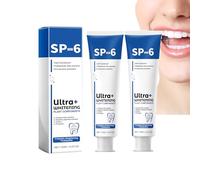 2 unidades Pasta de dientes SP-6, SP-6 Toothpaste1 Ultra Whitening Toothpaste SP-6, SP-6 Ultra Whitening Probitic Brightening Toothpaste,120g