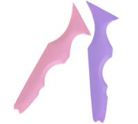 2 Unidades Plantilla Para Delineador Aplicador Máscara Silicona