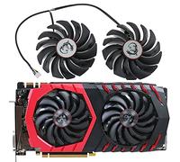 2 unidades PLD10010S12HH DC12V 0.40A 4PIN para MSI RX470 480 570 580 GTX1080Ti 1080 1070 1060 Gaming Card Cooler Fan