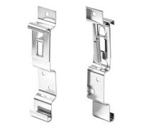 2 Unidades Portamatriculas Remolque,Porta Matriculas para Coches,Soporte Matricula Remolque, Clips para matrícula de Coche, Soporte de Resorte para Camión