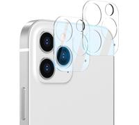 [2 unidades] Protector de cámara para iPhone 13 Pro/13 Pro Max protector de lente 3D dureza 9H cámara cristal protector lente cámara blindado protector cristal transparente
