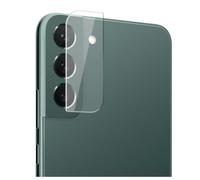 [2 unidades] Protector de cámara para Samsung Galaxy S22 / S22 Plus protector de lente 3D dureza 9H cámara cristal protector lente lente cámara blindado protector cristal transparente