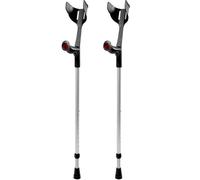 2 unidades. Rebotec Magic-Soft - Protector de antebrazo con mango suave y sistema de ajuste Magic Twin, color negro