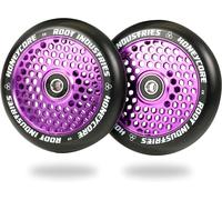 2 Unidades Root Industries Honeycore Ruedas Scooter Stunt 110mm Lila/PU Negro