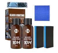 2 Unidades Sellador De Cristales Para Coche,Alta nti Lluvia Cristales Coche,Con Efecto Loto Nano Glass Coating,Repelente Al Agua,Repelente A La Suciedad,Visión Clara