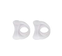 2 unidades Separador de dedos Plantillas Anillo Separación Hallux Valgus Corrección Pad Cuidado de los Pies Ortopédico Pie Hallux Valgus CorrectoTratamiento Duradero