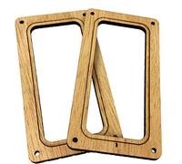 2 unidades. Soapbar P90 - Anillos de cubierta para pastillas - ¡Elija entre 4 tipos de madera!