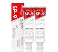 2 unidades Sp-9 Toothpaste, Sp-9 Probiotic Toothpaste, Whitening Toothpaste, 120 g, Probiotics Bright White, Teeth Whitening, Deep Cleaning Care