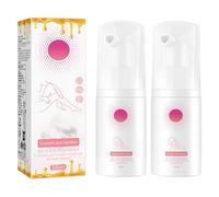 2 Unidades Spray Depilatorio con Mousse de Cera de Abeja, Body Hair Removal Cream, Calmante, Depilación Suave para Axilas, Brazos, Piernas, Hidratación Suave y Nutritiva, piel Suave, Todo Tipo de piel