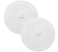 2 unidades Tapones de drenaje de silicona, tapon ducha silicona, fregadero de bañera, tapones de desagüe universales, tapones para fregadero, para cocina, baño o lavabo