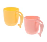 2 Unidades Tazas Para Enjuagar Boca Con Mango De