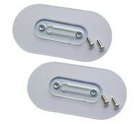 2 Unidades Tornillo Pegajoso Ajustable Adhesivo