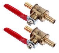 2 Unidades Válvulas De Bola Aire, Cierre Compresor 6 Mm Para Agua Gas