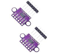 2 unidades VL53L0X Time-oflight (ToF) Sensor de rango láser Breakout 940nm VL53L0X V2 Módulo de distancia láser I2C IIC (morado)