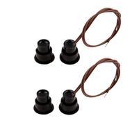 2 unidades ZONADAH NC para ventana de seguridad integrada, sensor de contacto de puerta, alarma, interruptor magnético de reed, interruptor de detector magnético, contactos de puerta Reed para la