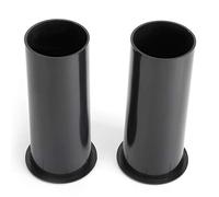 2 unids 60mm agujero abierto 150MM longitud total inversor tubo adecuado para 6-10 pulgadas altavoces